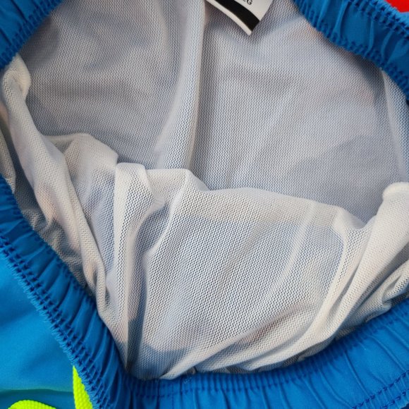Speedo swim trunk light blue yellow  boy's size XL - Picture 4 of 5